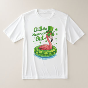 Camiseta Esfrie Os Shamrocks Fora Dia Divertido de São Patr
