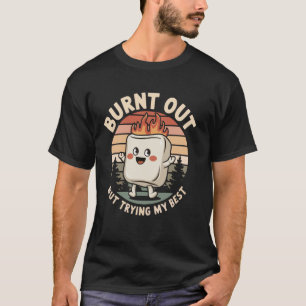 Camiseta Esgotado Mas Tentando Ao Máximo