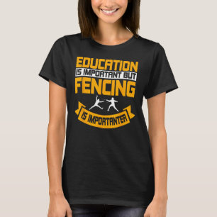 Camiseta Esgrima de combate ao esporte Foil Epee Saber Fenc