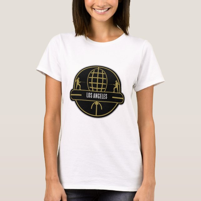Camiseta Esgrima de Espadas Competitiva (Frente)