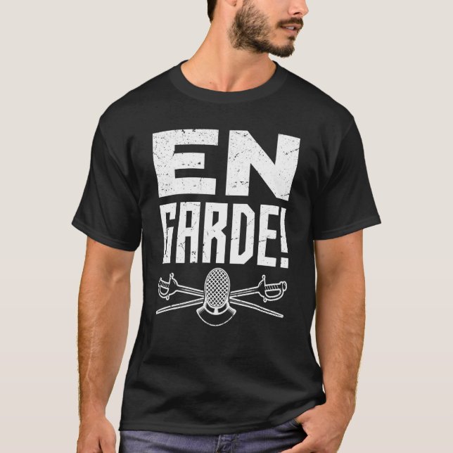 Camiseta Esgrima En Garde Esgrima Esgrima (Frente)