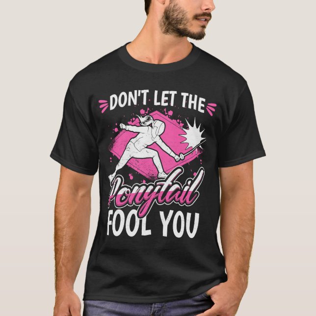 Camiseta Esgrima esgrimida, esgrima, esgrima, esgrima, Orn (Frente)