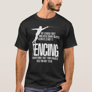 Camiseta Esgrima, Espada, Teto de Espada