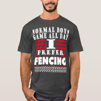 Camiseta Esgrima Esporte Homens Reação Cara