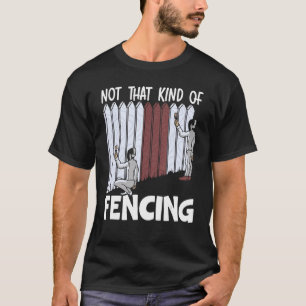 Camiseta Esgrima Não desse Tipo Espadachim Esgrimista_1