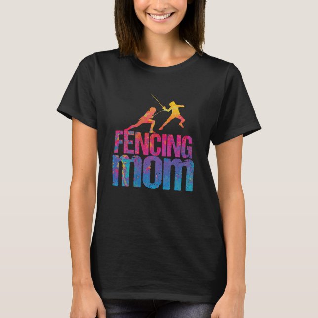 Camiseta Esgrimindo a Mãe Lutadora de Espadas (Frente)