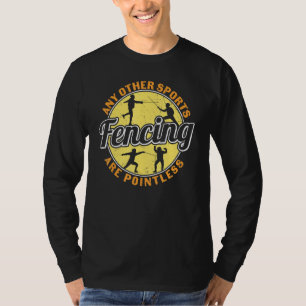 Camiseta Esgrimista Antigo Qualquer Outro Esporte Esgrimist