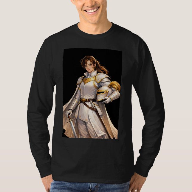 Camiseta Esgrimista feminina (Frente)