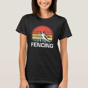 Camiseta Esgrimista Vintage Esgrima Retro Desporto Duelo Lu