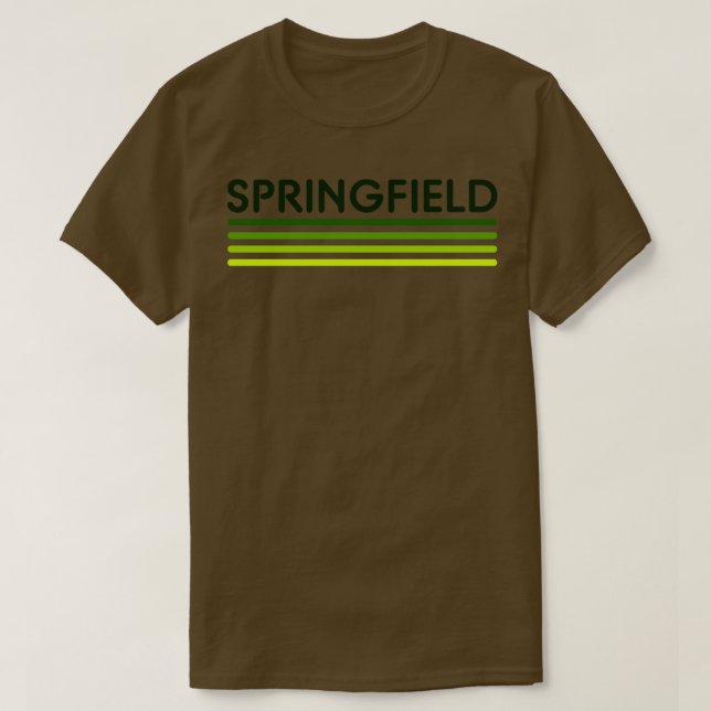 Camiseta Esguicho de Springfield (Frente do Design)