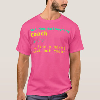 Camiseta Eski Mountainering Coach Definição Engraçado Turnê