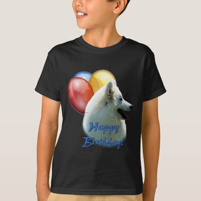 Camiseta Eskie Happy Birthday Balon (Frente)