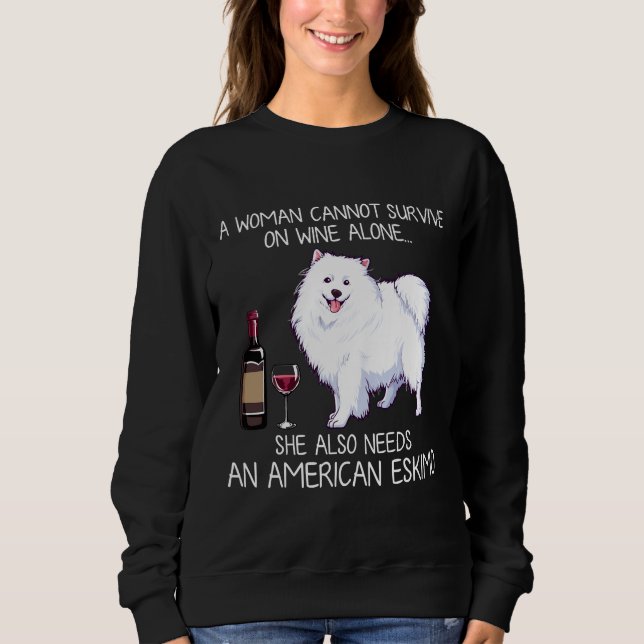 Camiseta Eskimo Americano E Cachorro De Vinho (Frente)