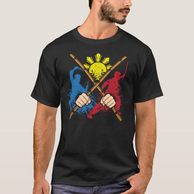 Camiseta Eskrima Arni Kali Martial Art Gift T Shirt (Frente)