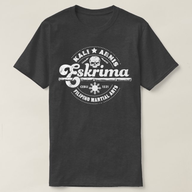 Camiseta Eskrima Kali Arnis (Frente do Design)