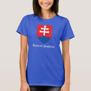 Camiseta Eslováquia Casaco de Armas Bojovní Jondovci T-Sh