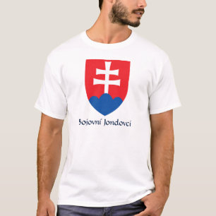 Camiseta Eslováquia Casaco de Armas Bojovní Jondovci T-Sh
