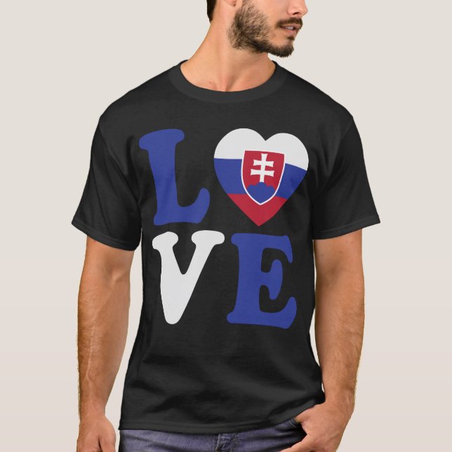 Camiseta Eslováquia Lovecoração (Frente)