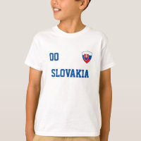 Eslováquia Nome Personalizado E Número De Futebol