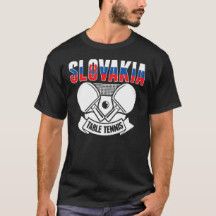 Camiseta Eslováquia Ping Pong - Mesa da equipe eslovaca Sup