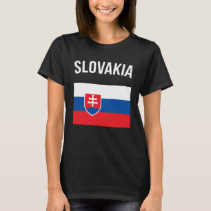 Camiseta Eslováquia Vacinação Souvenir Bandeira Eslovaca