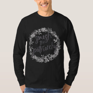 Camiseta Esmaga o Patriarcado Hoodie - Direitos das Mulhere