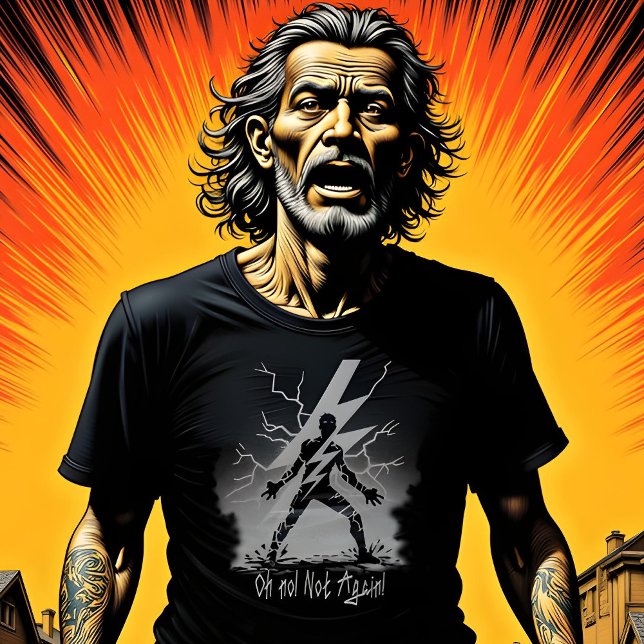 Camiseta Esmagado por Lightning (Criador carregado)