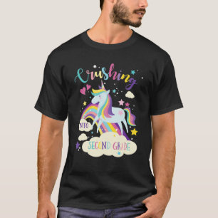 Camiseta Esmagamento Cortado Em Unicórnio De Segundo Grau