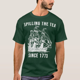 Camiseta Esmagamento Do Chá Desde 1773