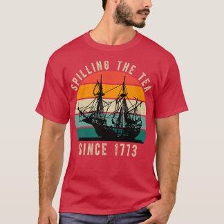 Camiseta Esmagamento Do Chá Desde 1773 1