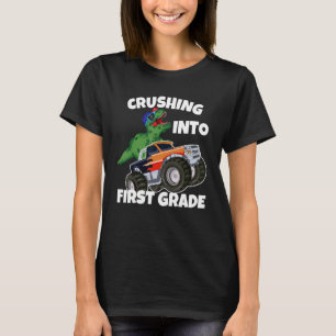 Camiseta Esmagamento em 1rua Monster Grade Dinossaur Rex