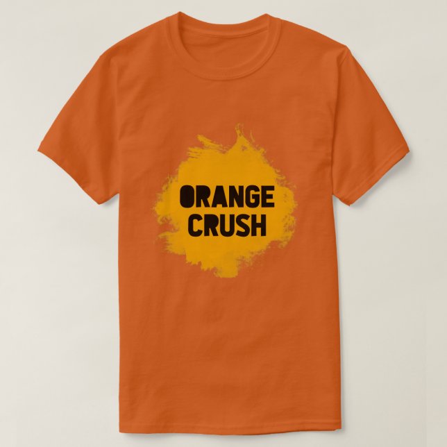 Camiseta Esmagamento Laranja (Frente do Design)