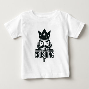 Camiseta Esmagando Engraçado Nojo de Natal