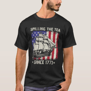 Camiseta Esmagando O Chá Desde 1773 Professora De História