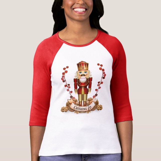 Camiseta Esmagando! Tee Nutcracker (Frente)