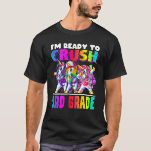 Camiseta Esmagar O Unicórnio Do 3º Grau De Volta À Faculdad