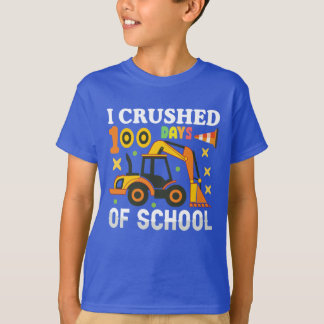 Camiseta Esmagei 100 Dias de Escavador Escolar