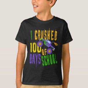 Camiseta Esmagei 100 dias de escola - Monster Truck Love