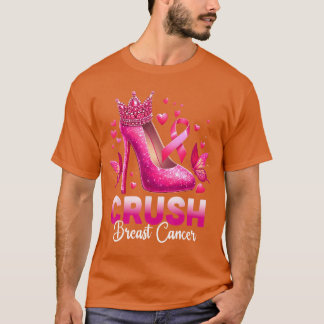 Camiseta Esmague o Brilho da Conscientização sobre o Câncer