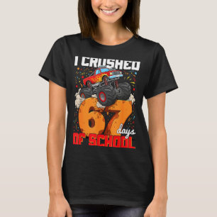Camiseta Esmaguei 67 Dias De Escola Gíria Meme Geração Alph
