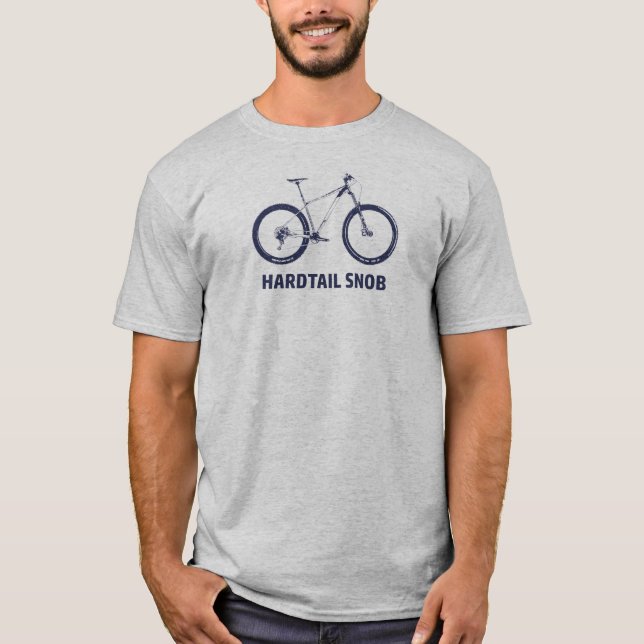 Camiseta Esnobe da Hardtail (Frente)