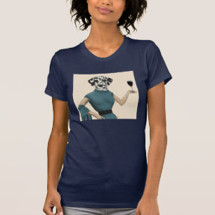 Camiseta Esnobe de vinho da Dalmácia