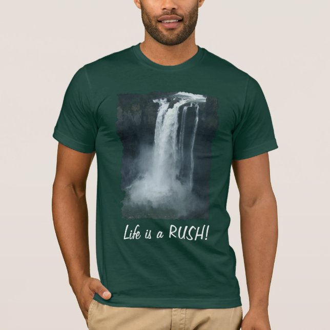 Camiseta Esnoqualmie Water-Fall Nature Lover's Edun (Frente)