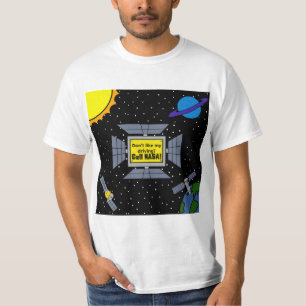 Camiseta Espaçado para fora 1