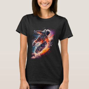 Camiseta Espaçador espacial astronauta