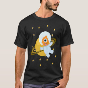 Camiseta Espachante astronauta T mundo todo erde órbita