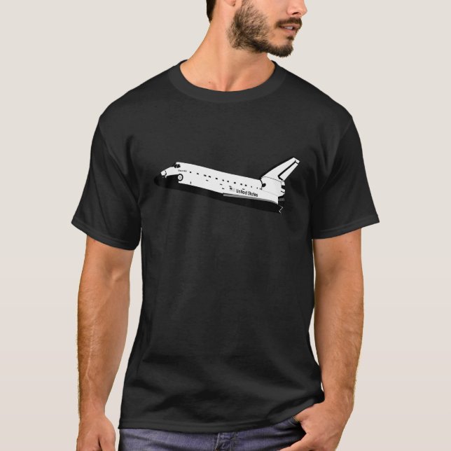 Camiseta Espacial. Chá de Descoberta de Encerramen (Frente)