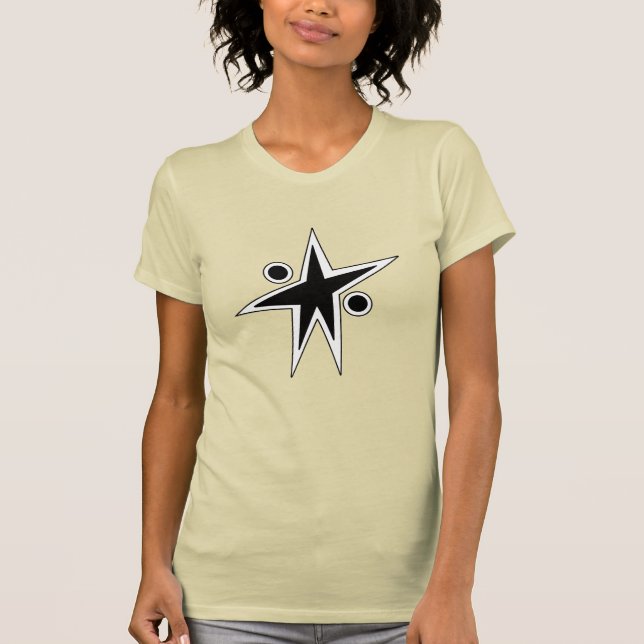Camiseta Espacial da Mulher Charlton (Stella Dawn) (Frente)