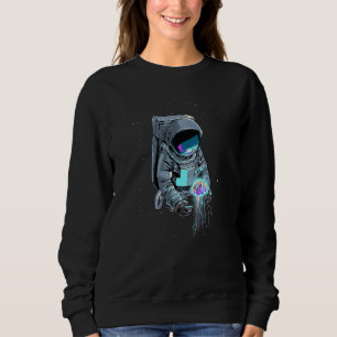 Camiseta Espacial Jelly Fish Astronauta Ciência Galáxia Esp