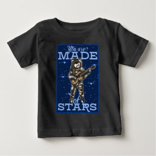 Camiseta Espaço Adorável Que Você É Feito De Estrelas